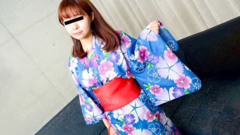 春日穿上浴衣初次吞精 冬月凉子 10musume_042322_01